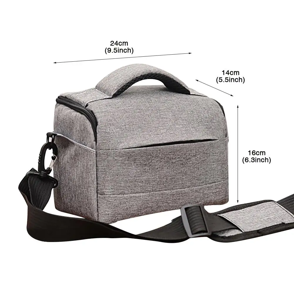 Portable Breathable Zipper DSLR Shoulder Camera Bag Outdoor Photography Pouch Portable Large Capacity Camera Bag Nylon Polyester
Portable Breathable Zipper DSLR Shoulder Camera Bag Outdoor Photography Pouch Portable Large Capacity Camera Bag Nylon Polyester