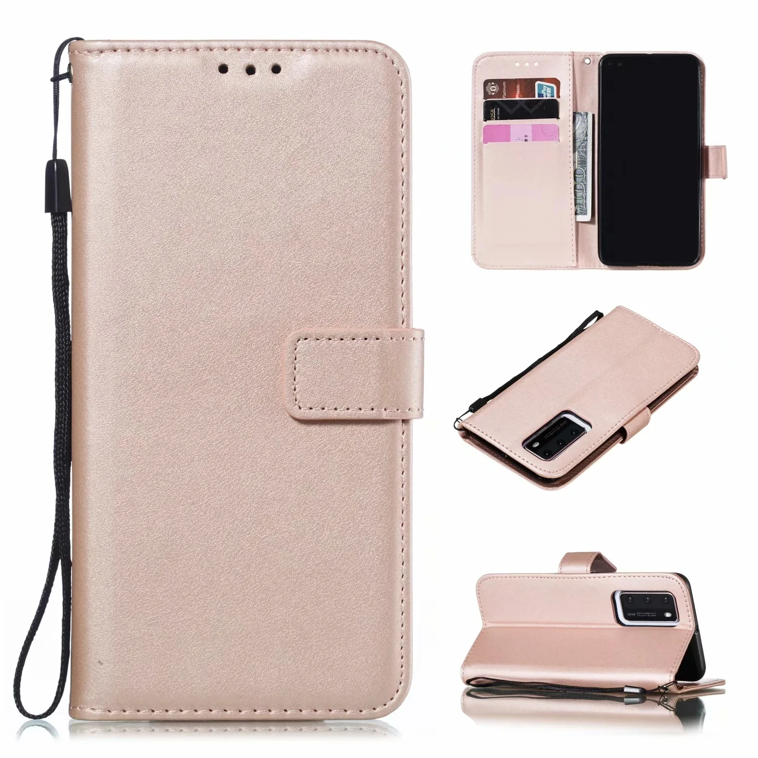 Flip Wallet Leather Case For Huawei Honor 9A 9 10 Lite 9S Y5P Y6P P Smart 2019 2020 P20 P30 P40 Mate 20 30 Pro Cover | Мобильные