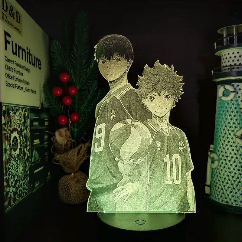 HAIKYUU Hinata Tobio 3D Аниме лампа ночники 7 цветов Изменение HAIKYUU лампа для украшения дома
HAIKYUU Hinata Tobio 3D Аниме лампа ночники 7 цветов Изменение HAIKYUU лампа для украшения дома