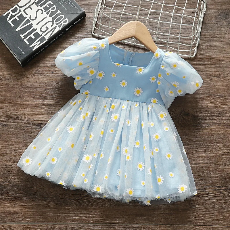 Summer Daisy dress baby girl short sleeve princess dress Korean print dress girls dress princess dress
Summer Daisy dress baby girl short sleeve princess dress Korean print dress girls dress princess dress