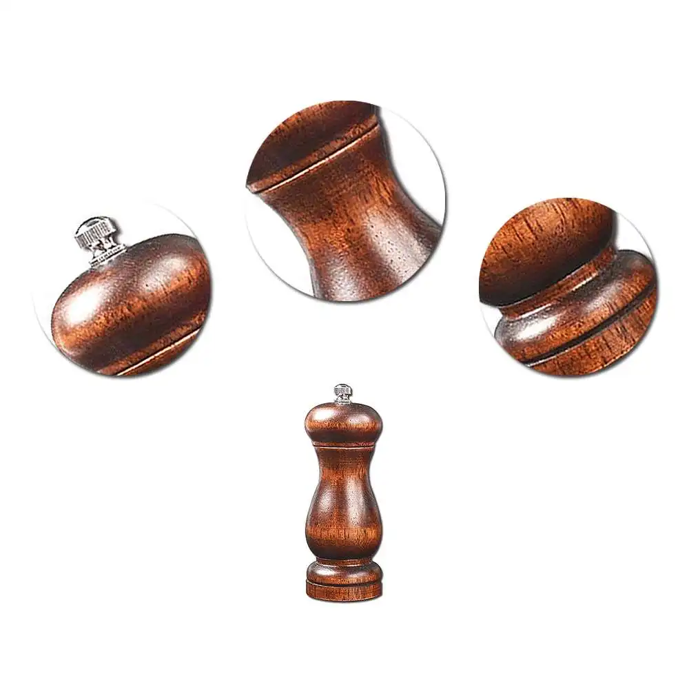 2pcs Manual Pepper Grinder Oak Wood Salt Pepper Mill Multi-purpose Cruet Kitchen Tool With Ceramic Grinder
2pcs Manual Pepper Grinder Oak Wood Salt Pepper Mill Multi-purpose Cruet Kitchen Tool With Ceramic Grinder