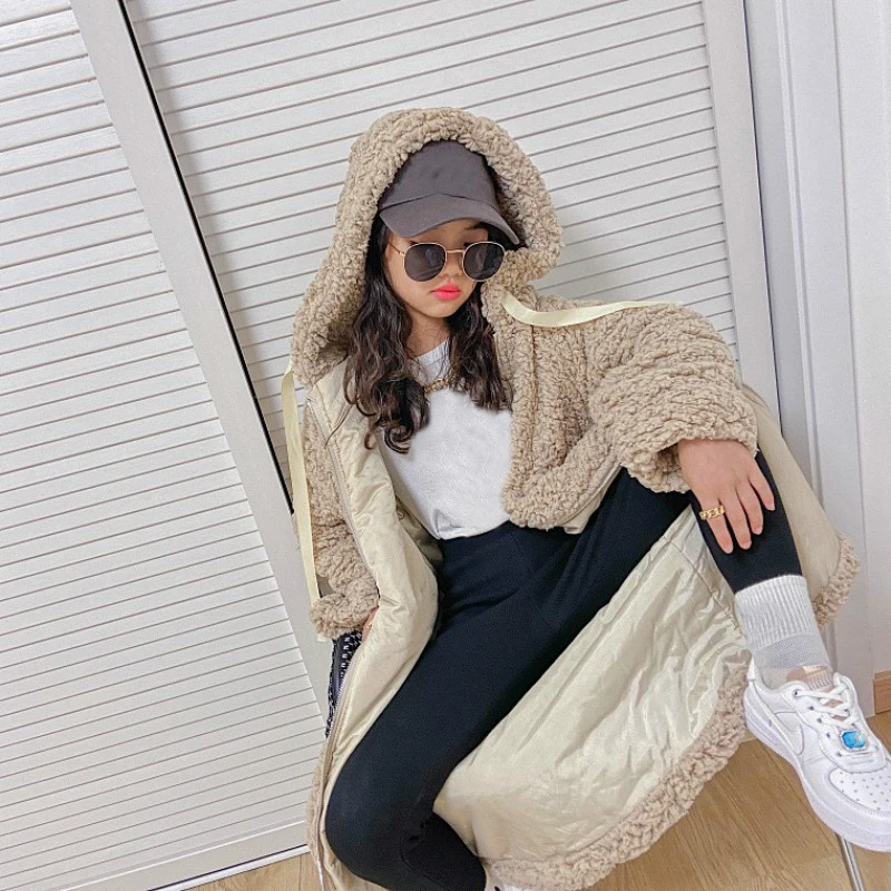 Teen Girls Hooded 2021 Winter Long Style Coat Fashionable Fleece Thicken Children Jacket Kids Casual Warm Clothing, #9274
Teen Girls Hooded 2021 Winter Long Style Coat Fashionable Fleece Thicken Children Jacket Kids Casual Warm Clothing, #9274