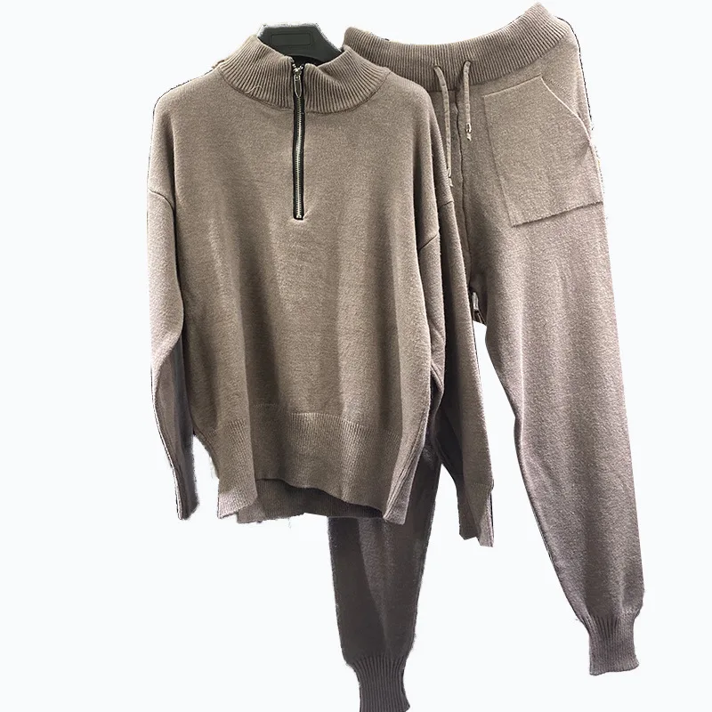 New year 2021 fashiuon Women Sweater Sets Turtleneck Long Sleeve Loose Sweaters Pullovers+Pockets Long Pants Suits A151
New year 2021 fashiuon Women Sweater Sets Turtleneck Long Sleeve Loose Sweaters Pullovers+Pockets Long Pants Suits A151