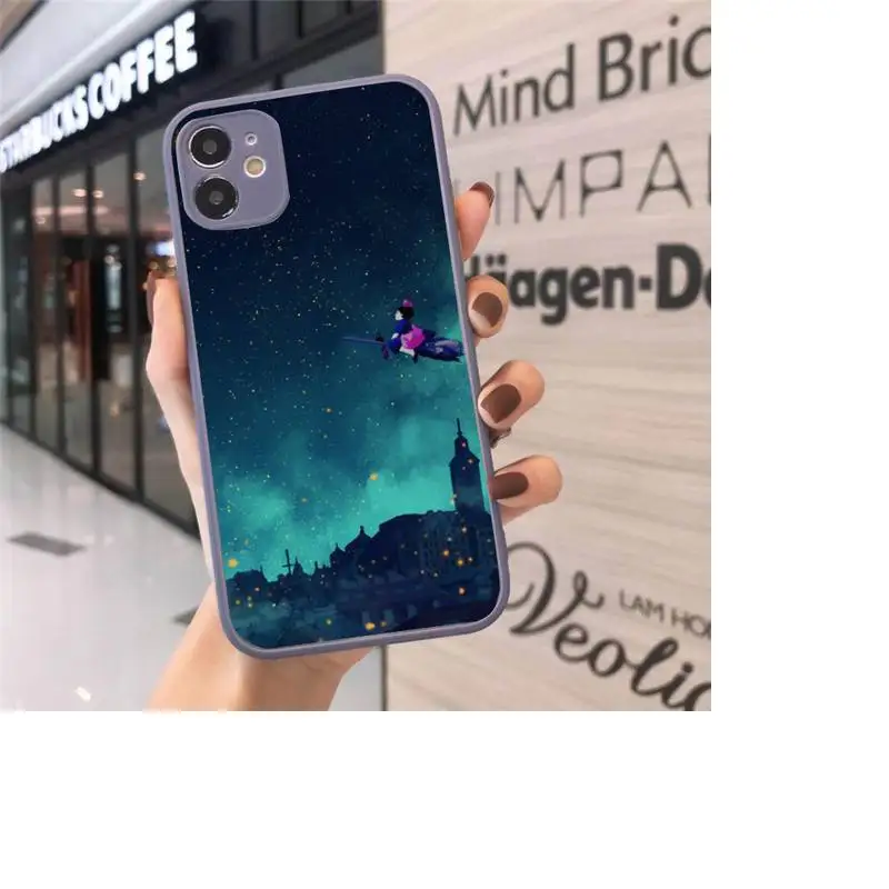 Cartoon Studio Ghibli Totoro Phone Case Matte Transparent for iPhone 7 8 11 12 s mini pro X XS XR MAX Plus cover funda
Cartoon Studio Ghibli Totoro Phone Case Matte Transparent for iPhone 7 8 11 12 s mini pro X XS XR MAX Plus cover funda