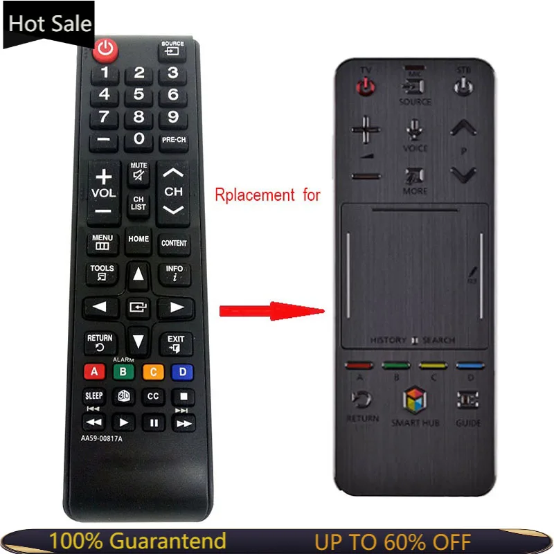 AA59-00817A remote control replacement use for Samsung 3d smart tv UA55F8000J UA46F6400AJ Touch Control Remoto AA59-00767A
AA59-00817A remote control replacement use for Samsung 3d smart tv UA55F8000J UA46F6400AJ Touch Control Remoto AA59-00767A