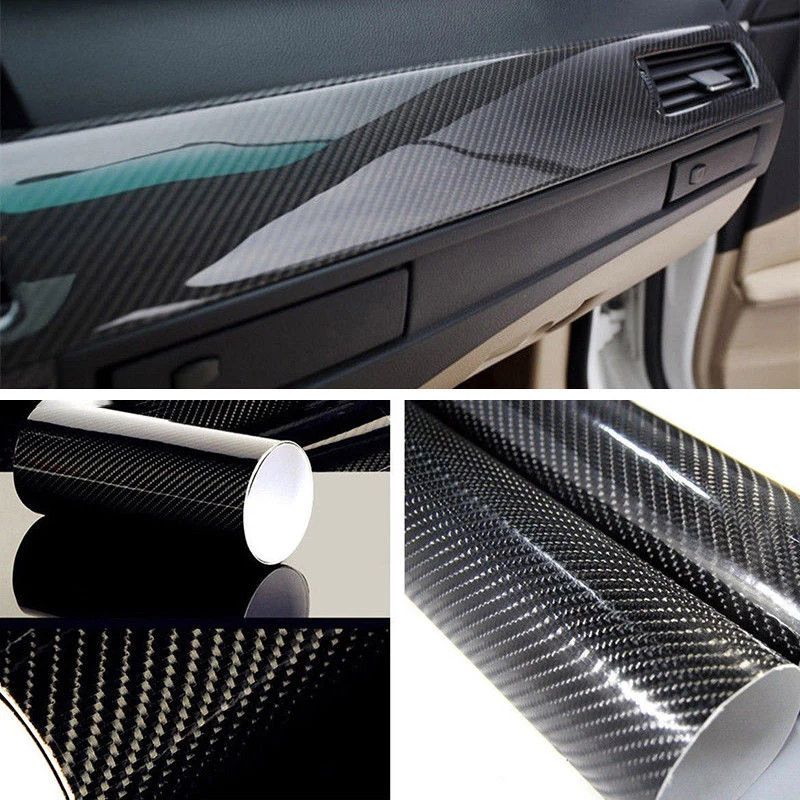Desks Car Sticker Wrap Glossy Black Ultra Gloss 30*152cm Carbon Fiber Decal Decoration
Desks Car Sticker Wrap Glossy Black Ultra Gloss 30*152cm Carbon Fiber Decal Decoration