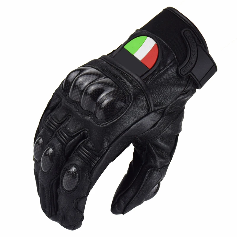 Black Motorcycle Genuine Leather Glove Motorsports ATV Bike Riding Moto Gloves
Black Motorcycle Genuine Leather Glove Motorsports ATV Bike Riding Moto Gloves