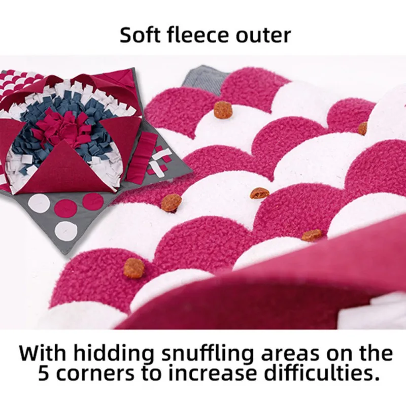 Dog Sniffing Training Blanket Dog Snuffle Mat Detachable Dog Mat Relieve Stress Nosework Puzzle Toy Pet Nose Pad 
Dog Sniffing Training Blanket Dog Snuffle Mat Detachable Dog Mat Relieve Stress Nosework Puzzle Toy Pet Nose Pad