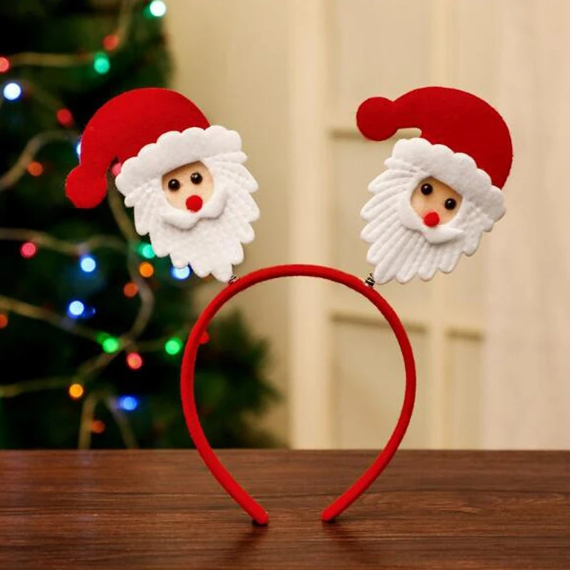 6Pcs Christmas Santa Headbands Reindeer Antlers Headband Snowman Costume Hair Hoop for Christmas Holiday Party
6Pcs Christmas Santa Headbands Reindeer Antlers Headband Snowman Costume Hair Hoop for Christmas Holiday Party