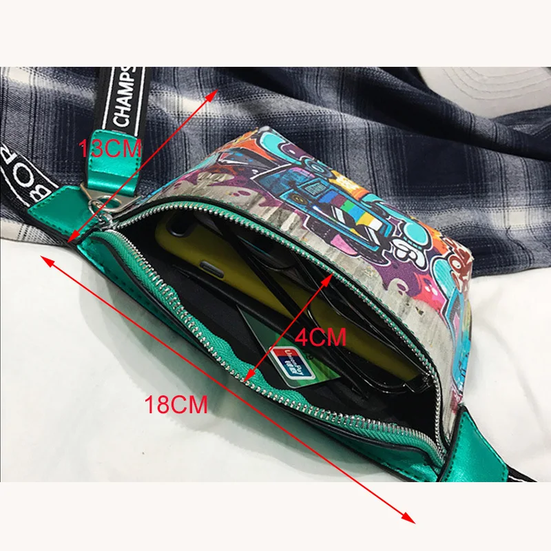 PU Waterproof Women's Waist Bag High Quality Shoulder Crossbody Cartoon Chest Bag Female Fanny Pack Belt Bag
PU Waterproof Women's Waist Bag High Quality Shoulder Crossbody Cartoon Chest Bag Female Fanny Pack Belt Bag