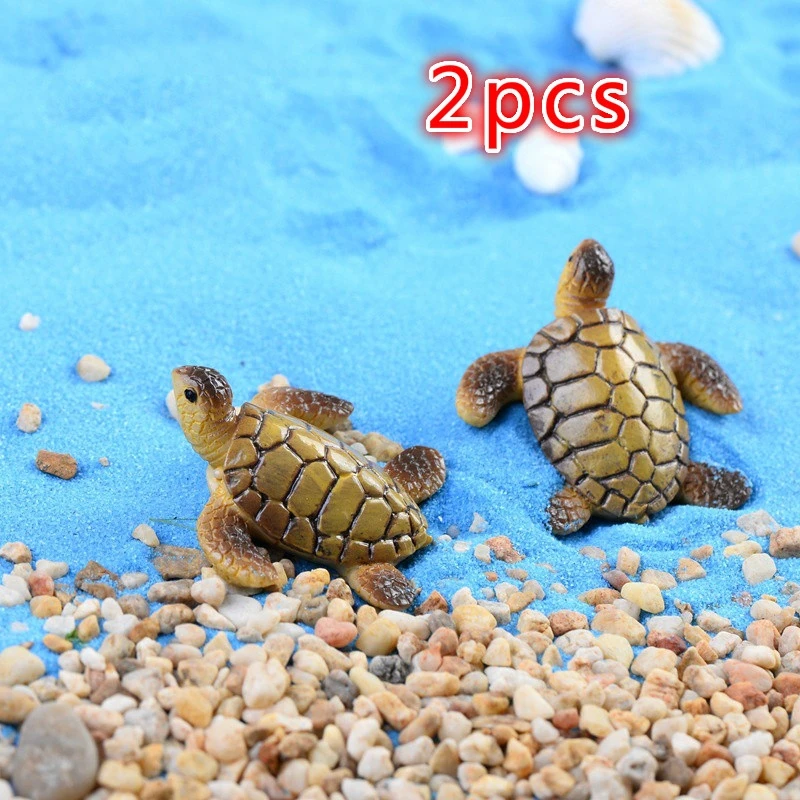 2 PCS Mini Resin Sea Turtle Model Decor Micro Landscape Decoration Home Garden Miniature Dollhouse Ornament
2 PCS Mini Resin Sea Turtle Model Decor Micro Landscape Decoration Home Garden Miniature Dollhouse Ornament