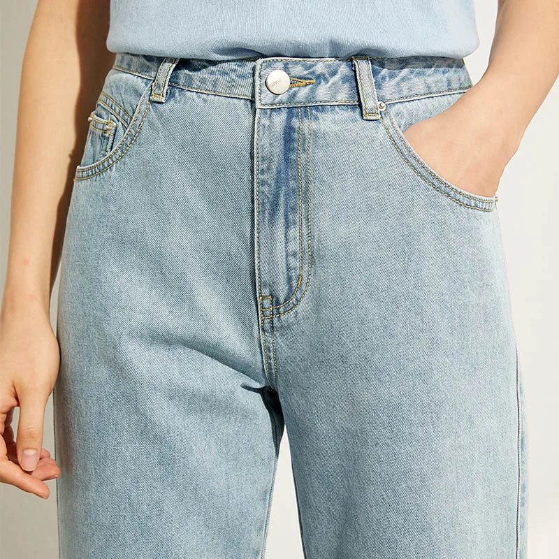 AMII Minimalism Summer Autumn Fashion Basic Women Jeans Causal Cotton High Waist Straight Ankel-length Female Jeans 12040693
AMII Minimalism Summer Autumn Fashion Basic Women Jeans Causal Cotton High Waist Straight Ankel-length Female Jeans 12040693