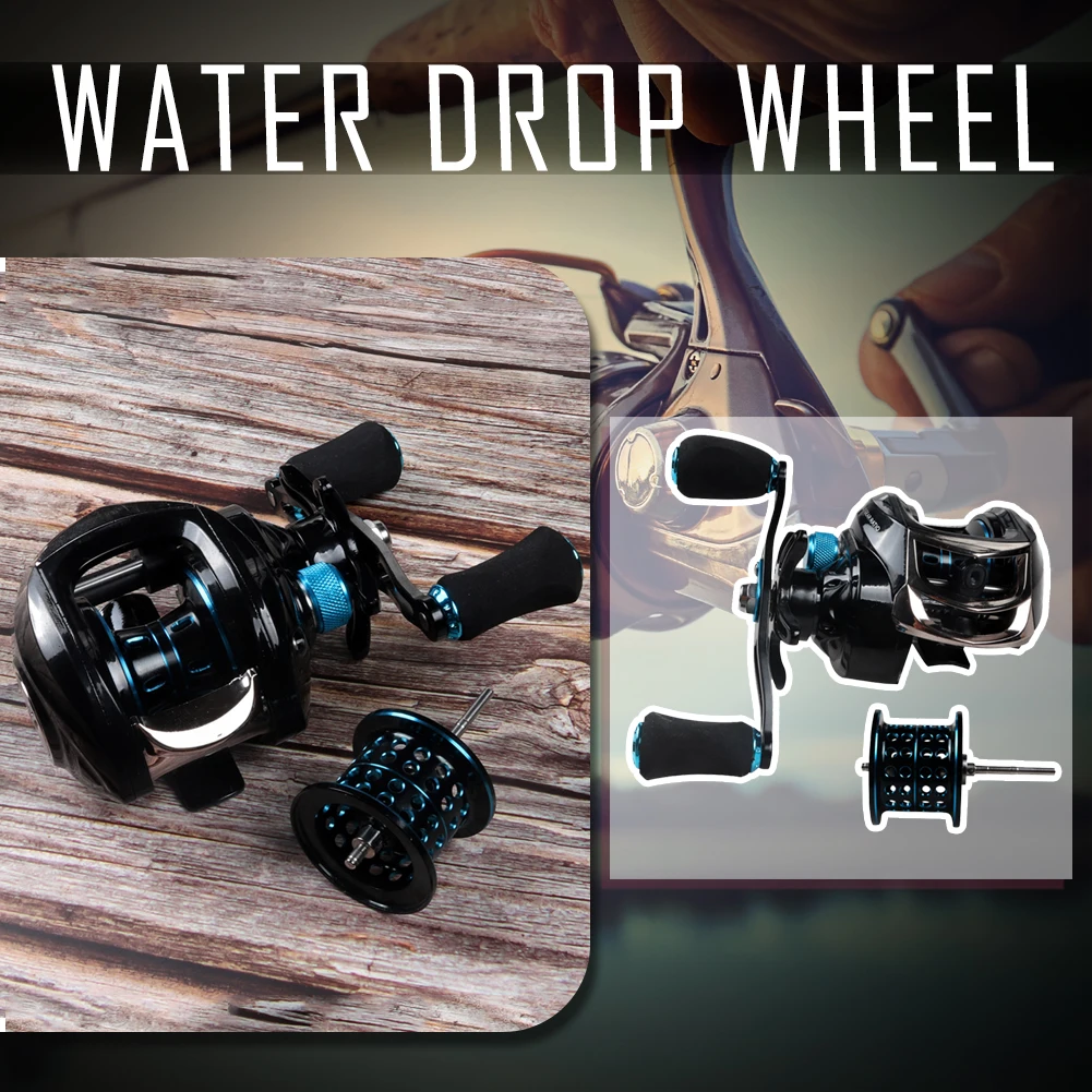 High Speed Freshwater Fishing Wheel Gear Ratio Saltwater Baitcasting Reel 7.2:1 for Outdoor Fishing Portable Accessories
High Speed Freshwater Fishing Wheel Gear Ratio Saltwater Baitcasting Reel 7.2:1 for Outdoor Fishing Portable Accessories