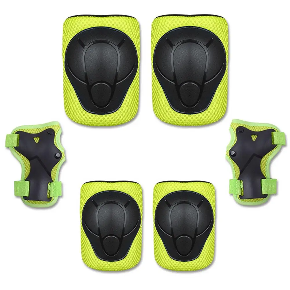 Child Knee Pad Elbow Pads Guards 6Pcs Sports Protective Gear Set Full Protection Adjustable Breathable Fabric For Roller Ska
Child Knee Pad Elbow Pads Guards 6Pcs Sports Protective Gear Set Full Protection Adjustable Breathable Fabric For Roller Ska