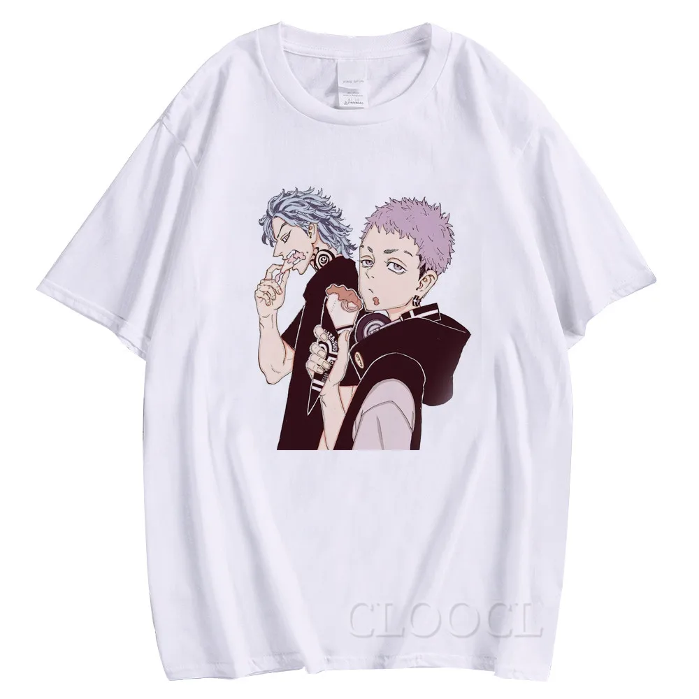 CLOOCL White 100% Cotton T-Shirts Tokyo Revengers Cartoon Printed Tees Men Women Casual Harajuku T Shirts XS-7XL
CLOOCL White 100% Cotton T-Shirts Tokyo Revengers Cartoon Printed Tees Men Women Casual Harajuku T Shirts XS-7XL