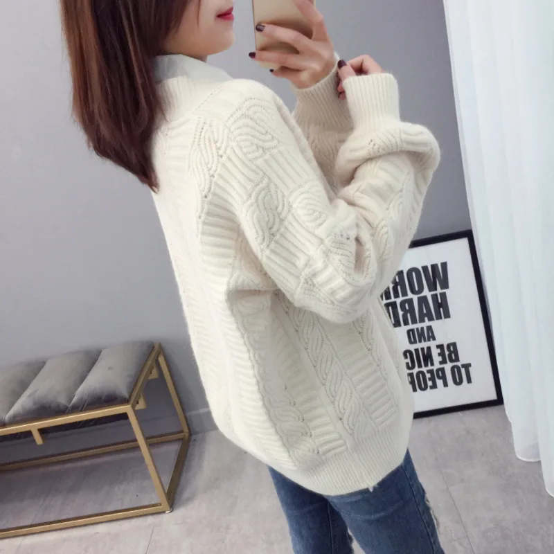 Oversized Knitted Cardigan Women 2021 Long Sleeve Autumn Winter Sweater Women Casual Loose Cardigan Femme Knitted Coat & Jacket
Oversized Knitted Cardigan Women 2021 Long Sleeve Autumn Winter Sweater Women Casual Loose Cardigan Femme Knitted Coat & Jacket