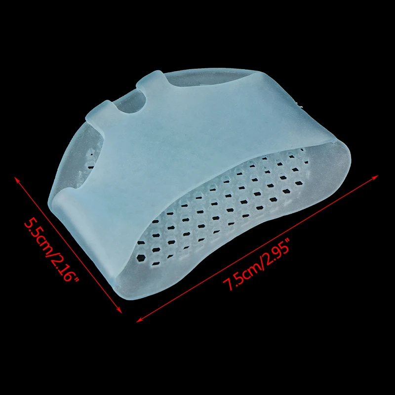1 Pair Forefoot Pads Silicone Foot Cushion Foot Pain Relief Toe Separators
1 Pair Forefoot Pads Silicone Foot Cushion Foot Pain Relief Toe Separators