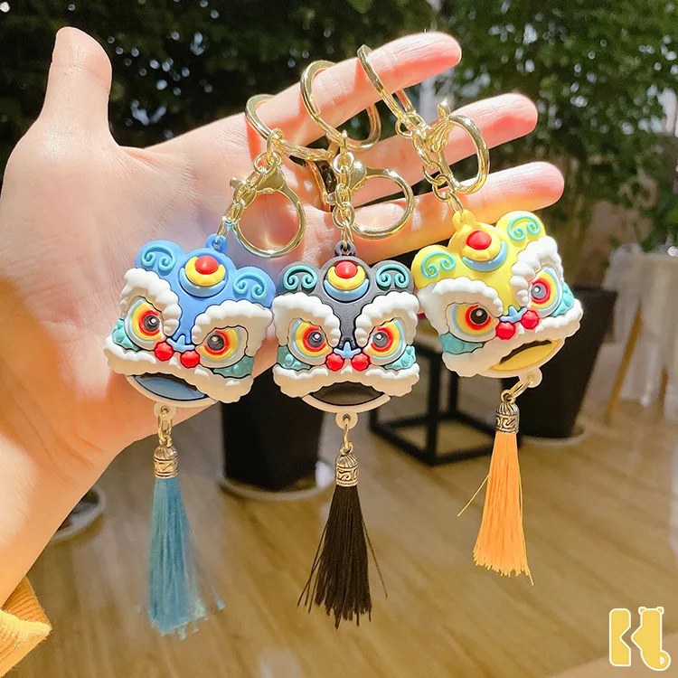 2021 Lion Dance Head Keychain Lucky Fortune China Wind Car Schoolbag Keychain Bag Pendant Creative Gift
2021 Lion Dance Head Keychain Lucky Fortune China Wind Car Schoolbag Keychain Bag Pendant Creative Gift