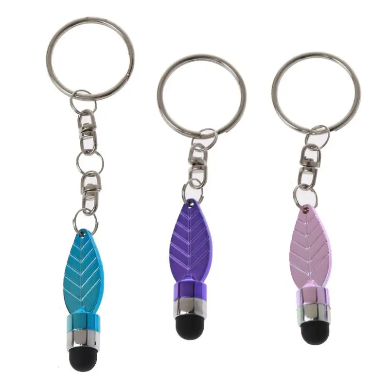 1PC Universal Plastic Capacitive Touch Screen Stylus Pen Touch Pen Keychain for Tablet PC Pad Phone Leaves Pen
1PC Universal Plastic Capacitive Touch Screen Stylus Pen Touch Pen Keychain for Tablet PC Pad Phone Leaves Pen