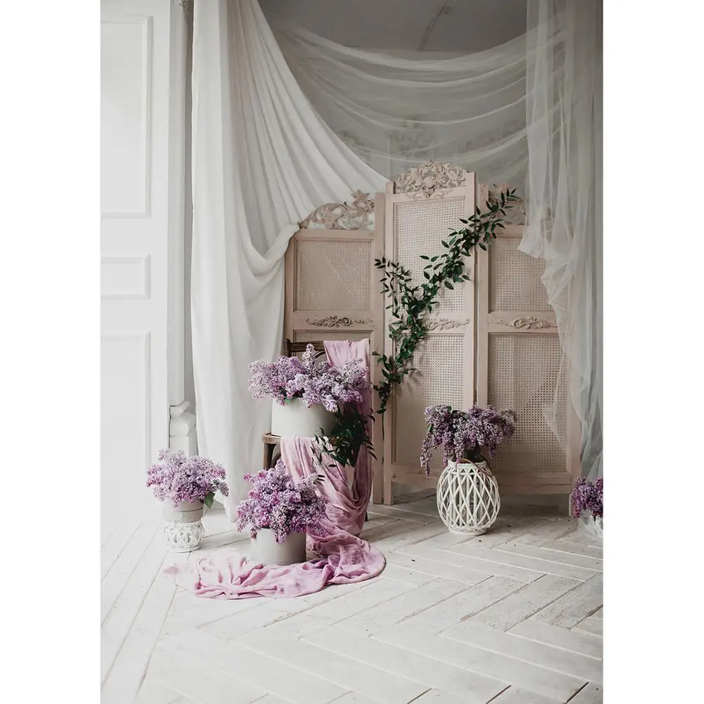 Flowers Vase White Curtain Screen Photography Backdrop Custom Background for Portrait Children Baby Toy Photophone Photo Studio
Flowers Vase White Curtain Screen Photography Backdrop Custom Background for Portrait Children Baby Toy Photophone Photo Studio