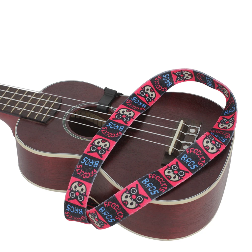 Ukulele Strap Musical Instrument Accessories for 4 String Hawaiian Guitar One Piece Cartoon Pattern Neck Belt Sling With Hook
Ukulele Strap Musical Instrument Accessories for 4 String Hawaiian Guitar One Piece Cartoon Pattern Neck Belt Sling With Hook