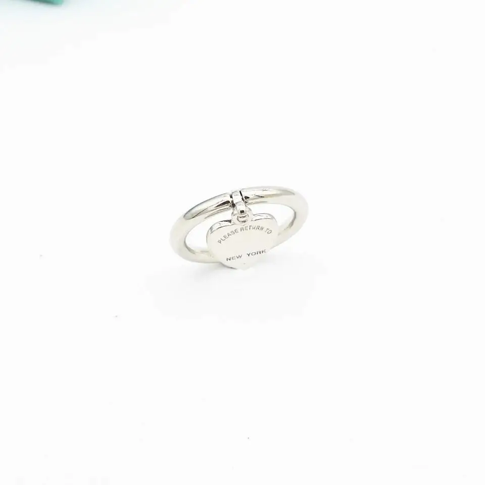 2021New S925 Sterling Silver Classic Exquisite Single (Double) Heart-Shaped Brand Ring, Craftsmanship, Gift For Ladies
2021New S925 Sterling Silver Classic Exquisite Single (Double) Heart-Shaped Brand Ring, Craftsmanship, Gift For Ladies