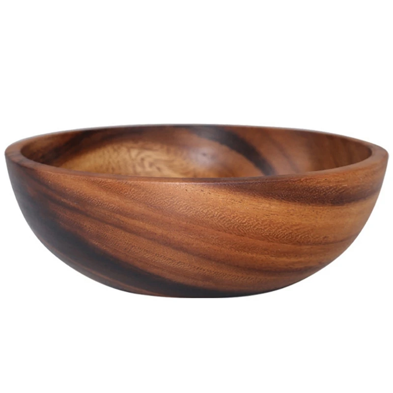 Natural Hand-Made Wooden Salad Bowl Classic Large Round Salad Soup Dining Bowl Plates Wood Kitchen Utensils
Natural Hand-Made Wooden Salad Bowl Classic Large Round Salad Soup Dining Bowl Plates Wood Kitchen Utensils