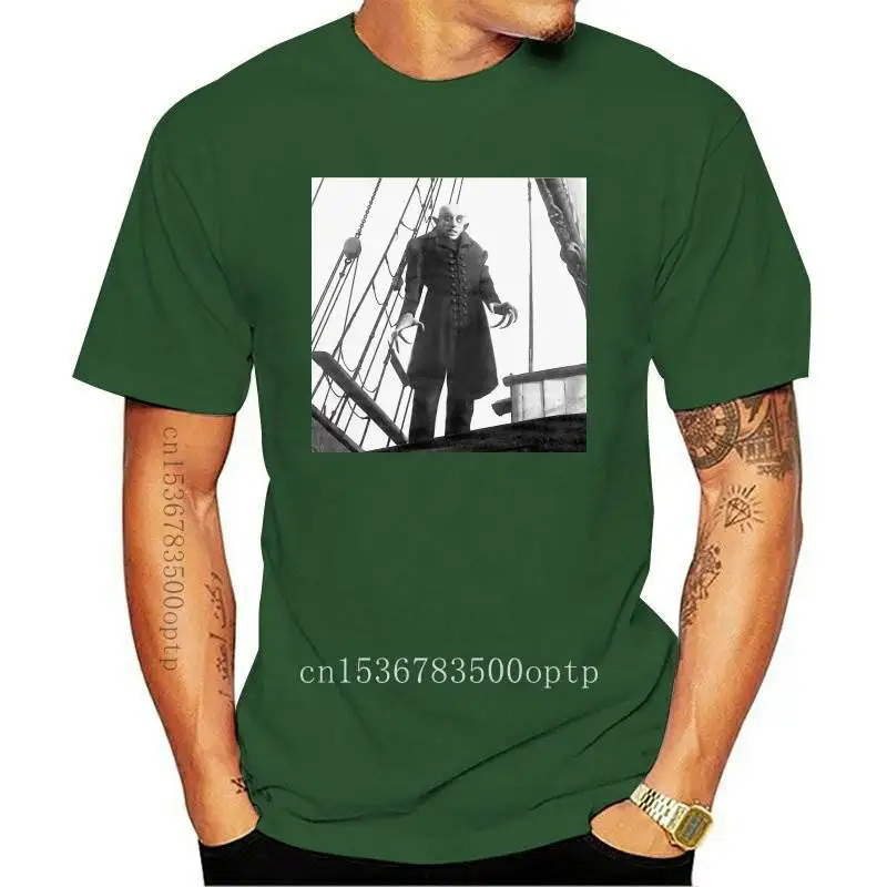 New Nosferatu T-Shirt A Symphony of German Expressionist horror film vampire Count
New Nosferatu T-Shirt A Symphony of German Expressionist horror film vampire Count