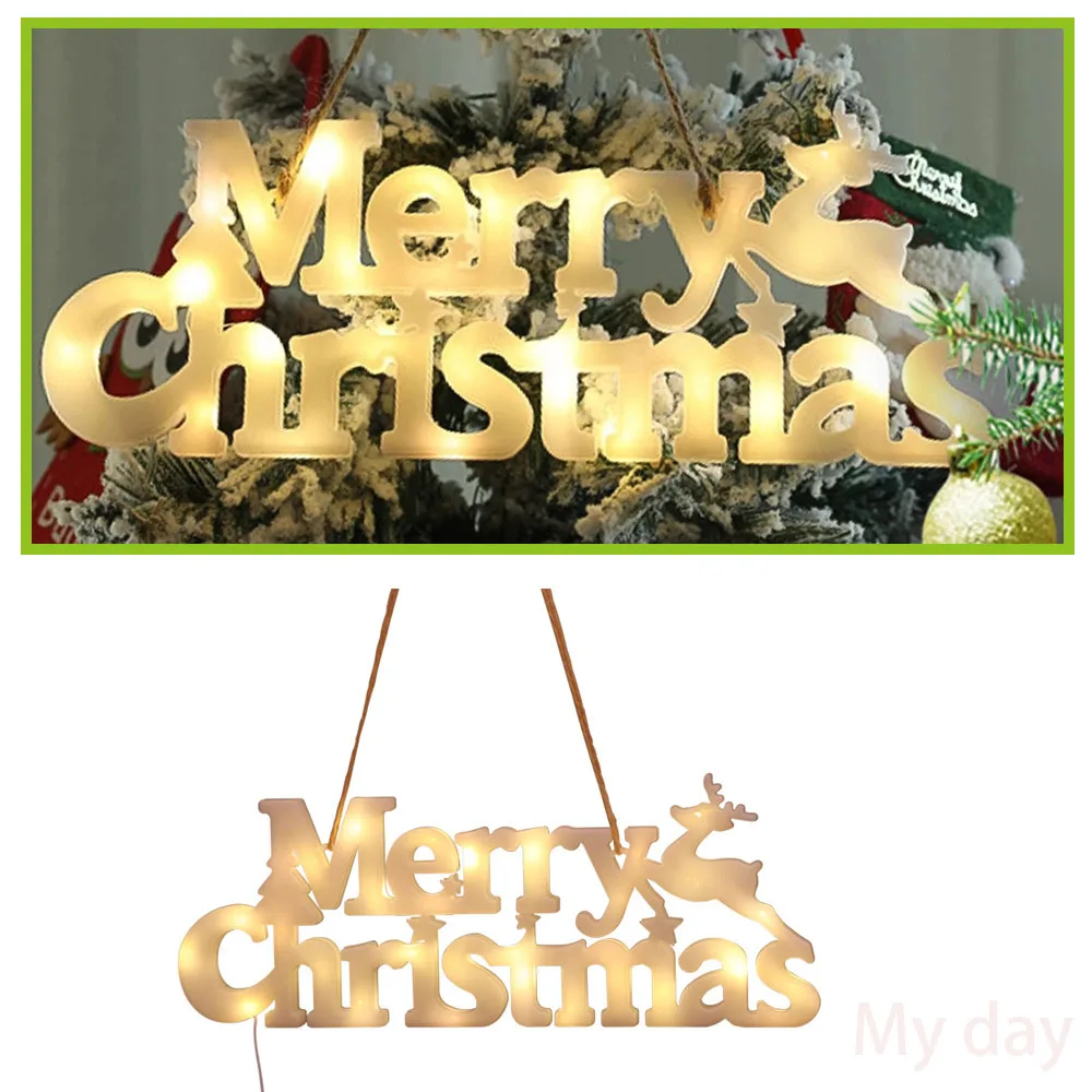 Merry Christmas Letter LED Lights Hanging Garland Decor Festival Themed Night Light for Xmas Home Garden Decor Gift 2022 New
Merry Christmas Letter LED Lights Hanging Garland Decor Festival Themed Night Light for Xmas Home Garden Decor Gift 2022 New