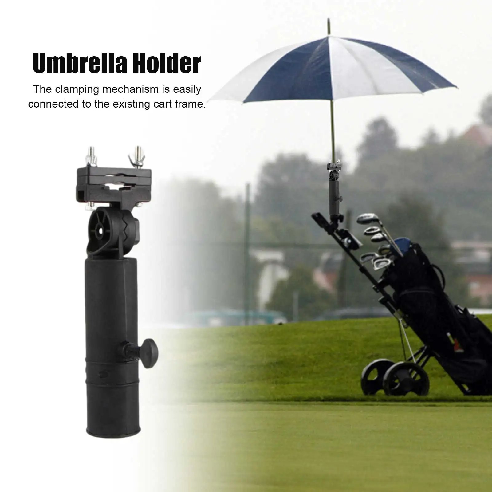 Durable Golf Club Umbrella Holder Stand For Bike Buggy Cart Baby Pram Wheelchair Drop Shipping
Durable Golf Club Umbrella Holder Stand For Bike Buggy Cart Baby Pram Wheelchair Drop Shipping