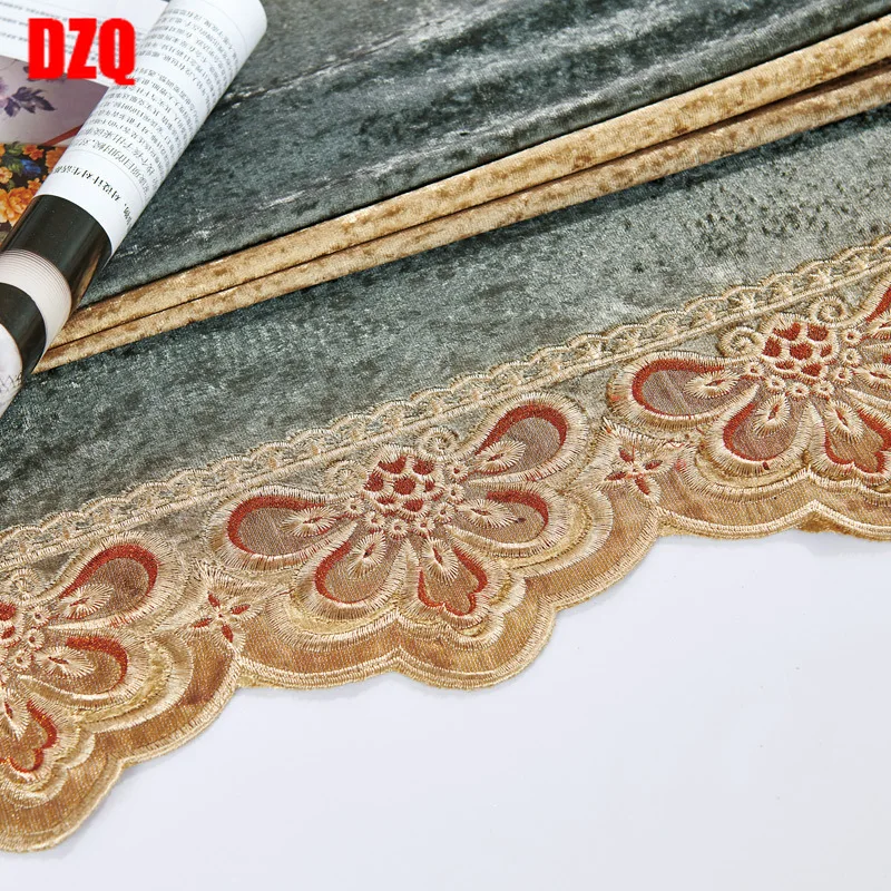 High End European Gradient Embroide Curtains for Bedroom Living Room Windows Sheer Villa Blackout American Curtain Custom
High End European Gradient Embroide Curtains for Bedroom Living Room Windows Sheer Villa Blackout American Curtain Custom