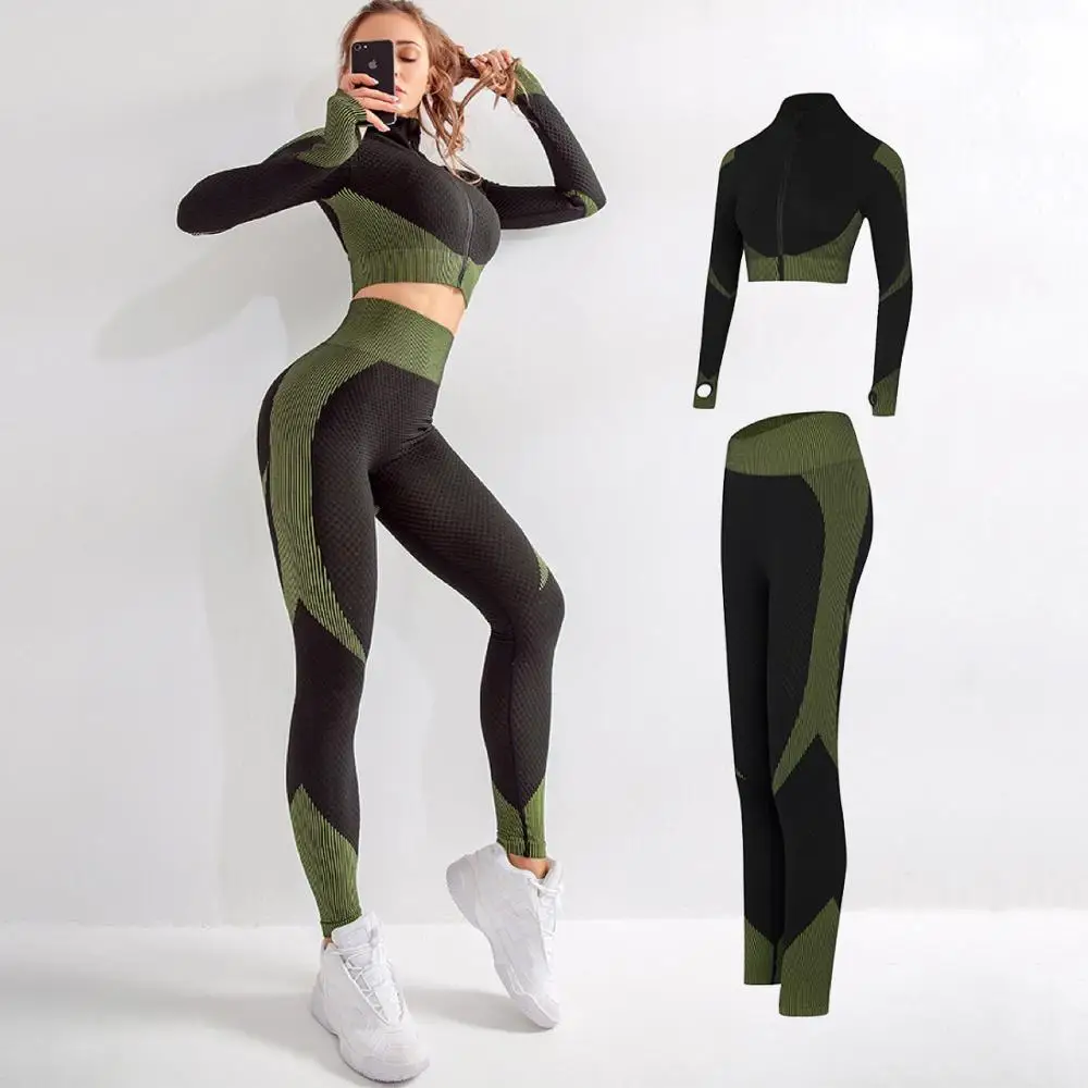 2020 New Seamless Fitness Tights Sexy Clothes Sports Exercise Fitness Leggings Yoga Suit Suit High Waist Breathable Quick Dry
2020 New Seamless Fitness Tights Sexy Clothes Sports Exercise Fitness Leggings Yoga Suit Suit High Waist Breathable Quick Dry