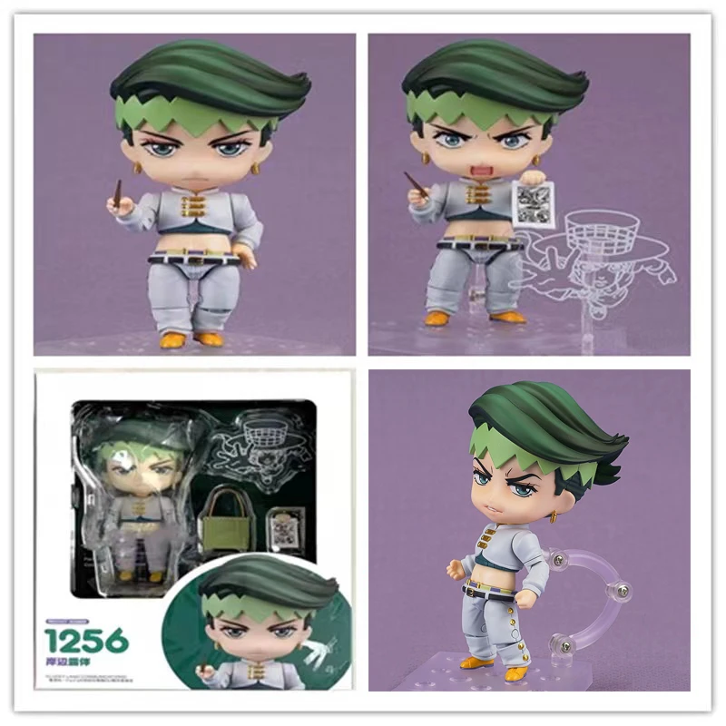 10cm Anime JoJo's Bizarre Adventure Rohan Kishibe Action Figure PVC 1256# Changeable Face Collection Model Dolls Toys for Gifts
10cm Anime JoJo's Bizarre Adventure Rohan Kishibe Action Figure PVC 1256# Changeable Face Collection Model Dolls Toys for Gifts