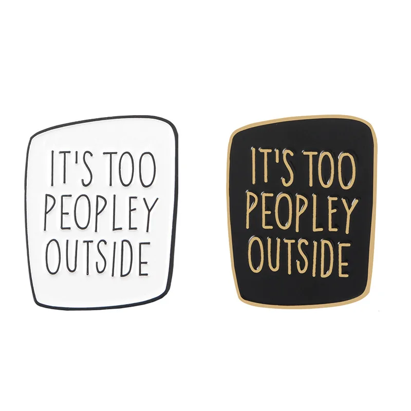 Autism Introverted Anxiety Brooch Alloy Shirt Badges Enamel Pins Broches for Men Women Badge Pines Brooches Jewelry Accessories
Autism Introverted Anxiety Brooch Alloy Shirt Badges Enamel Pins Broches for Men Women Badge Pines Brooches Jewelry Accessories
