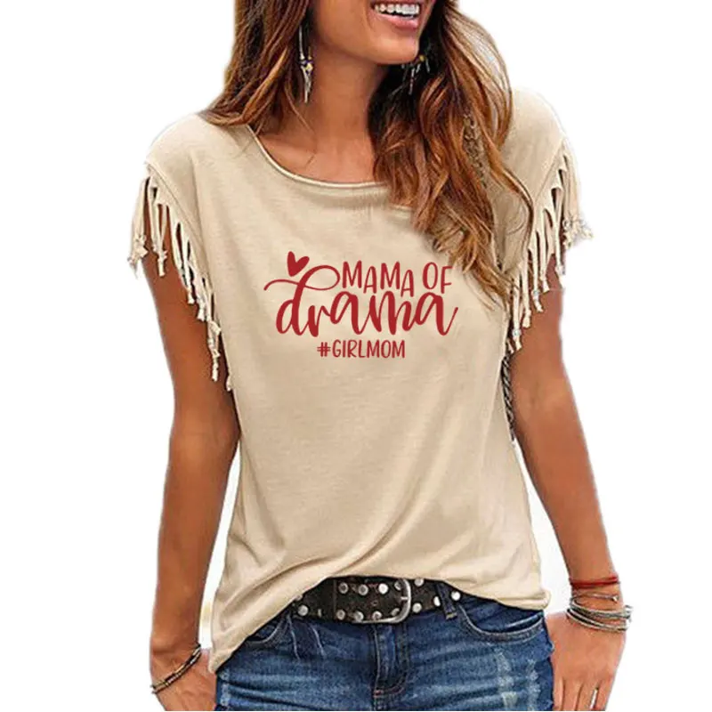 Mom of Girls MAMA OF Drama T-shirt Mommy Birthday Mothers Day Gift Women Top Tee Letter Plus Size Printed Tops
Mom of Girls MAMA OF Drama T-shirt Mommy Birthday Mothers Day Gift Women Top Tee Letter Plus Size Printed Tops