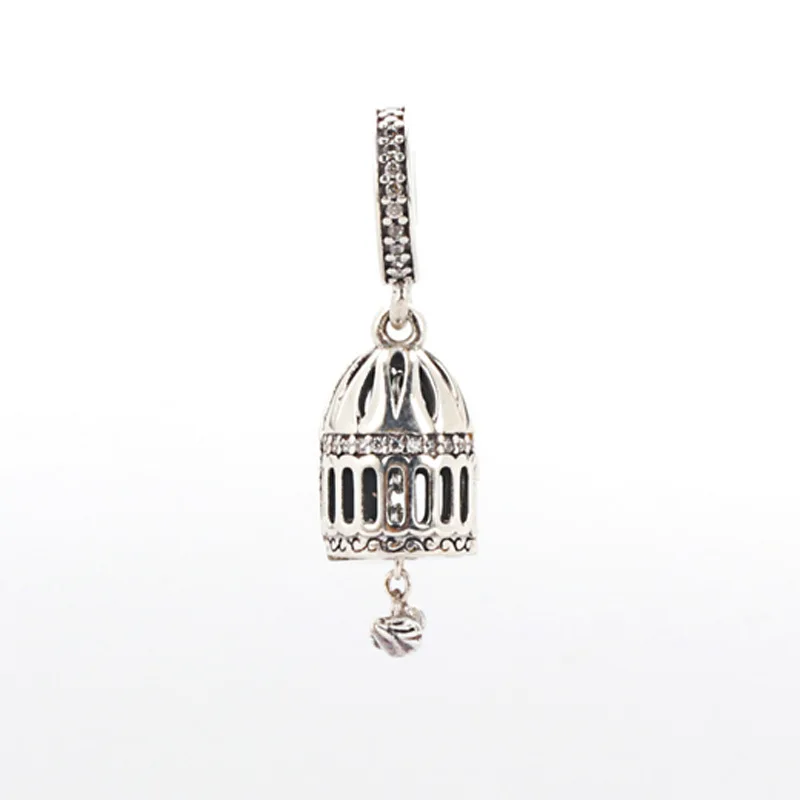 Amas S925 Sterling Silver Unfettered Bird Cage Pendant Openable Cage Beads Fit Original Charms Necklace
Amas S925 Sterling Silver Unfettered Bird Cage Pendant Openable Cage Beads Fit Original Charms Necklace
