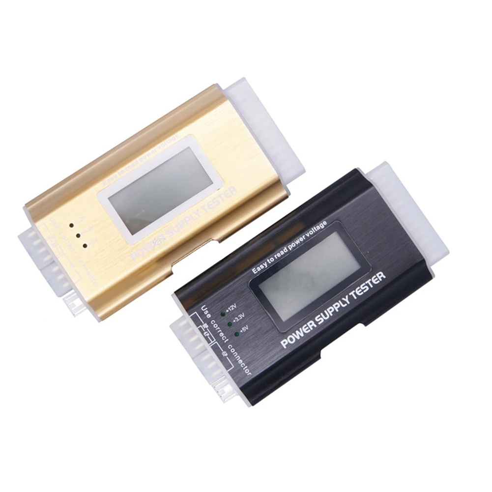 ATX Power Tester LCD PC Supply Tester Power Supply 20/24 Pin 4 Psu Atx Btx Itx Sata Hdd
ATX Power Tester LCD PC Supply Tester Power Supply 20/24 Pin 4 Psu Atx Btx Itx Sata Hdd