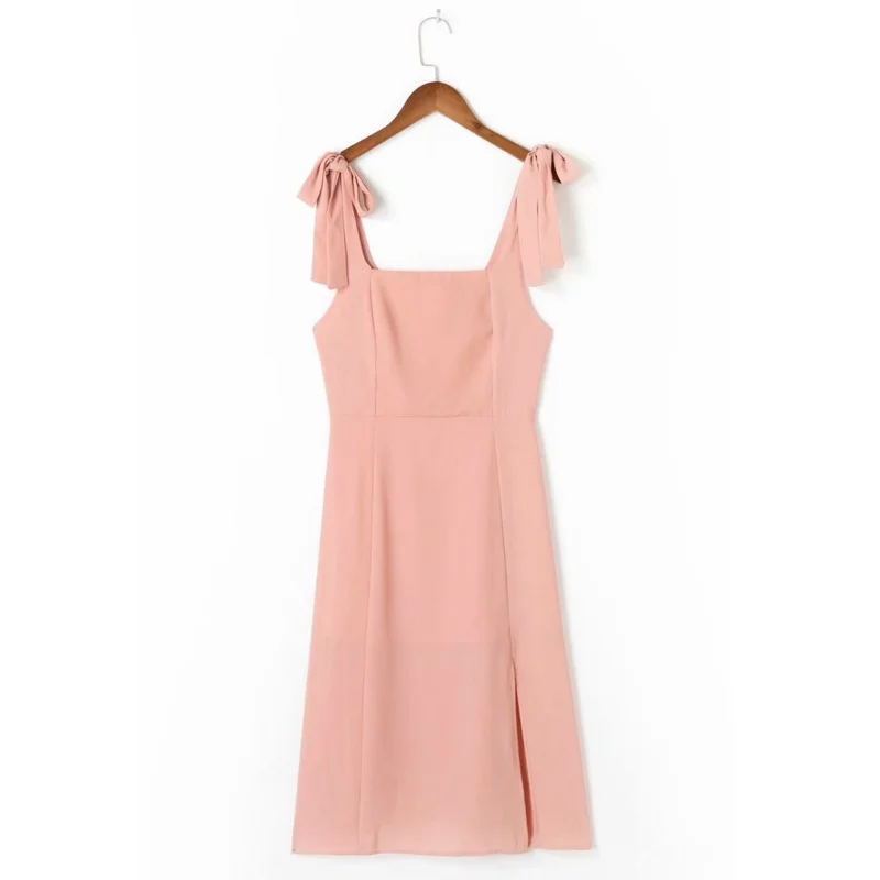2021 Summer Women's Retro Tube Top Temperament Strap Suspenders Square Neck Slit Long Skirt A-line Skirt Pink Sexy Chiffon Dress
2021 Summer Women's Retro Tube Top Temperament Strap Suspenders Square Neck Slit Long Skirt A-line Skirt Pink Sexy Chiffon Dress