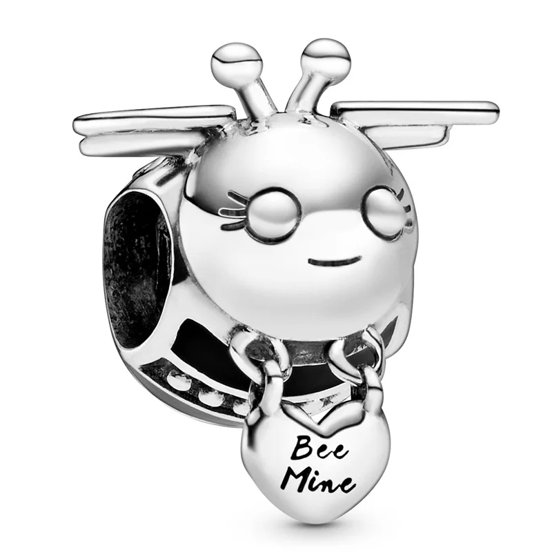 Fashion Bright-eyed Turtle Sheep Rabbit Frog Prince Bee Mine Bear Owl Charm 925 Sterling Silver Beads Fit Bracelet DIY Jewelry
Fashion Bright-eyed Turtle Sheep Rabbit Frog Prince Bee Mine Bear Owl Charm 925 Sterling Silver Beads Fit Bracelet DIY Jewelry