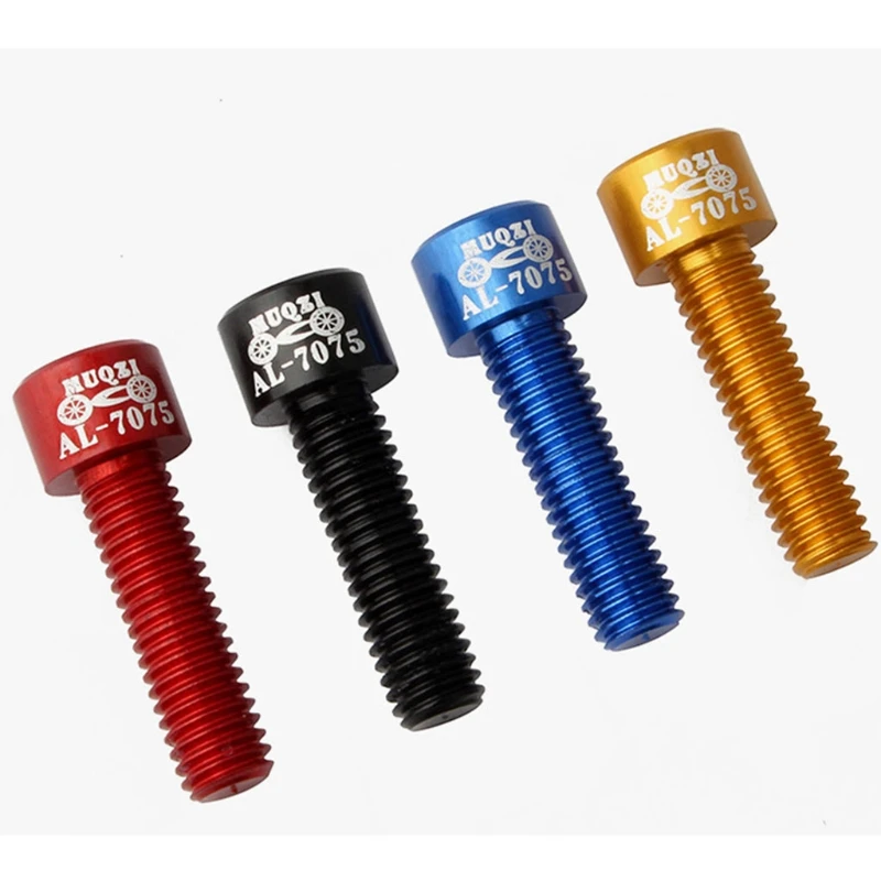 Bicycle Stem Screw M5x18mm Bike Aluminum Alloy Bolts Screws with Washer for MTB Stem Folding Bicycle Repair Modification
Bicycle Stem Screw M5x18mm Bike Aluminum Alloy Bolts Screws with Washer for MTB Stem Folding Bicycle Repair Modification