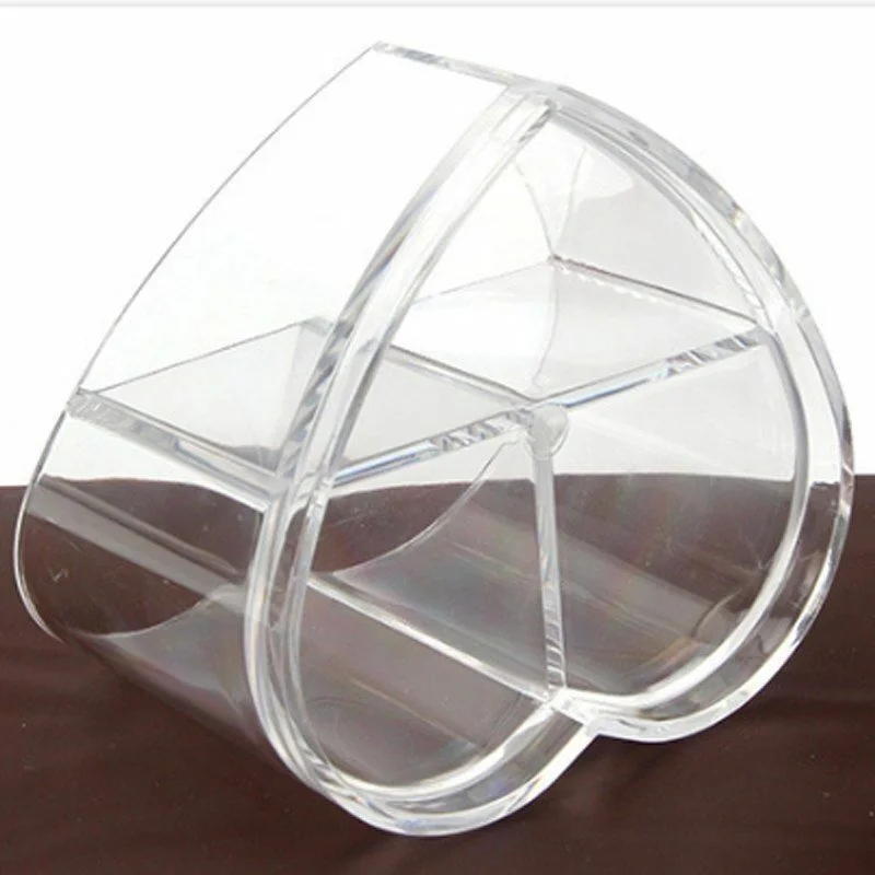 New Makeup Sets brush Makeup Brush Storage Box Plastic Transparent Heart Shaped Lipstick Holder Box
New Makeup Sets brush Makeup Brush Storage Box Plastic Transparent Heart Shaped Lipstick Holder Box