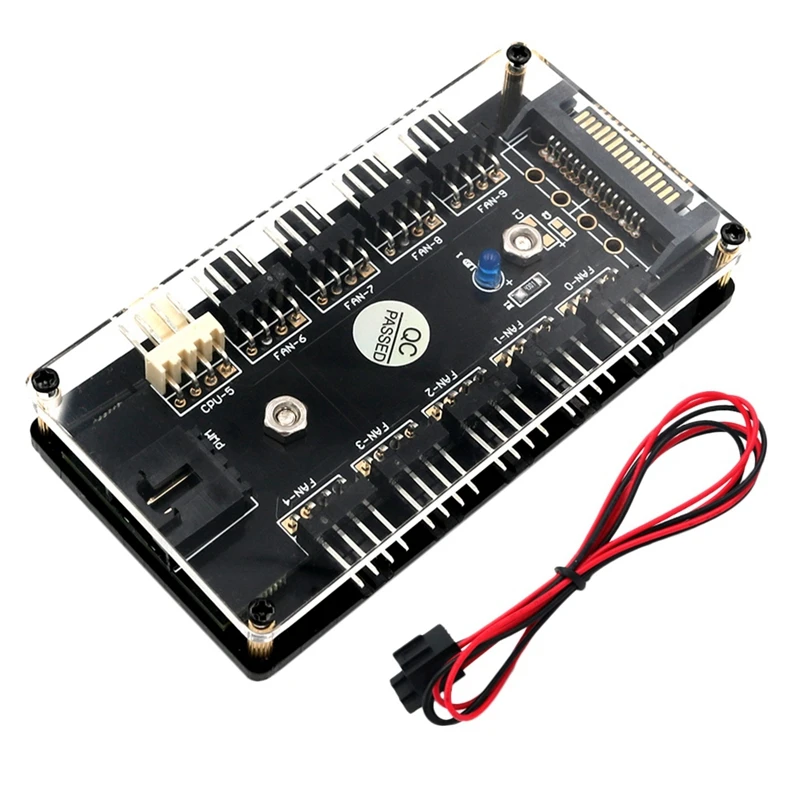 Вентилятор ЦП шасси, 10 каналов, 12 В, 3/4 контактов, ШИМ контроллер-концентратор вентилятора с чехлом PMMA и магнитной блокировкой питания SATA Power
Вентилятор ЦП шасси, 10 каналов, 12 В, 3/4 контактов, ШИМ контроллер-концентратор вентилятора с чехлом PMMA и магнитной блокировкой питания SATA Power