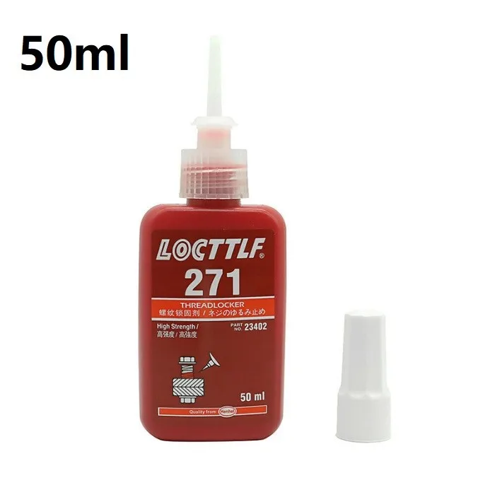 1pc 50ml Threadlocker 271 High Strength Threadlocker Metal Sealing Anaerobic Glue Adhesive
1pc 50ml Threadlocker 271 High Strength Threadlocker Metal Sealing Anaerobic Glue Adhesive