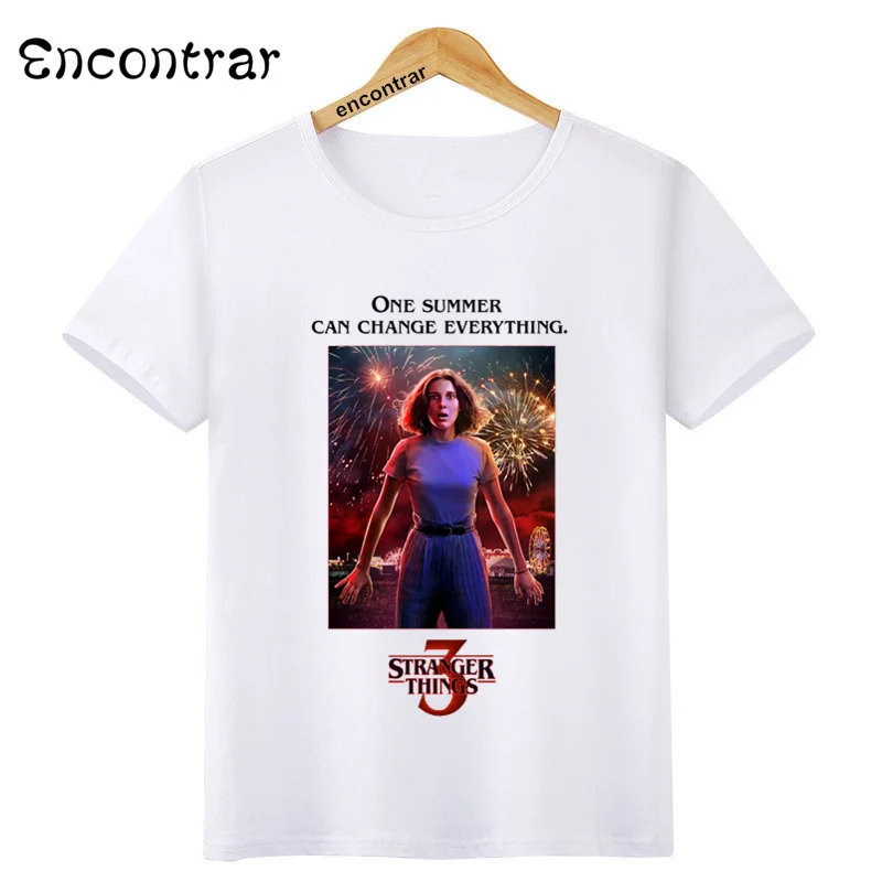 Stanger Things 3 print casual Girl o-neck t shirts fashion kid tops Boy Girl T-shirt short sleeve Children tshirt 2019,HKP4594
Stanger Things 3 print casual Girl o-neck t shirts fashion kid tops Boy Girl T-shirt short sleeve Children tshirt 2019,HKP4594
