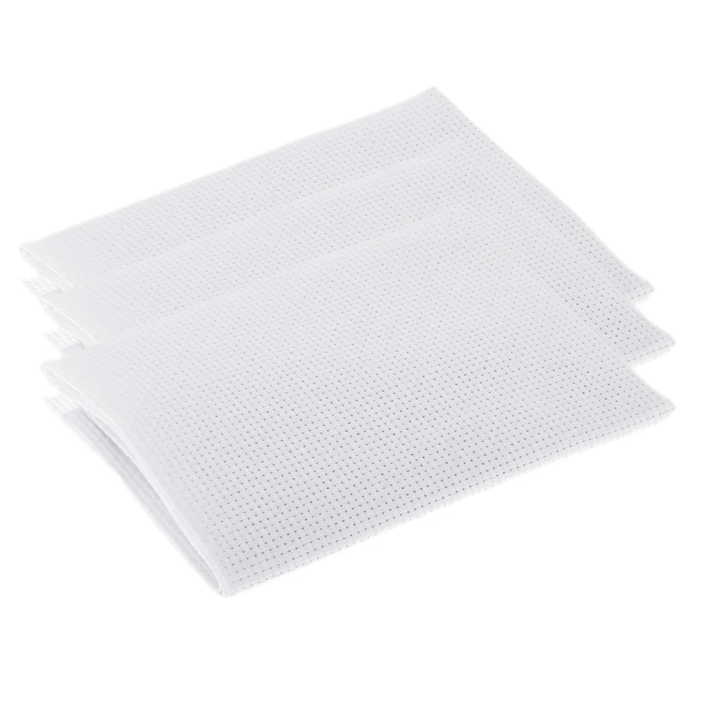 3 Pieces Classic Reserve Aida Cloth Cross Stitch Cloth, White, 14 Count , 17.3 x 11.6 inch
3 Pieces Classic Reserve Aida Cloth Cross Stitch Cloth, White, 14 Count , 17.3 x 11.6 inch
