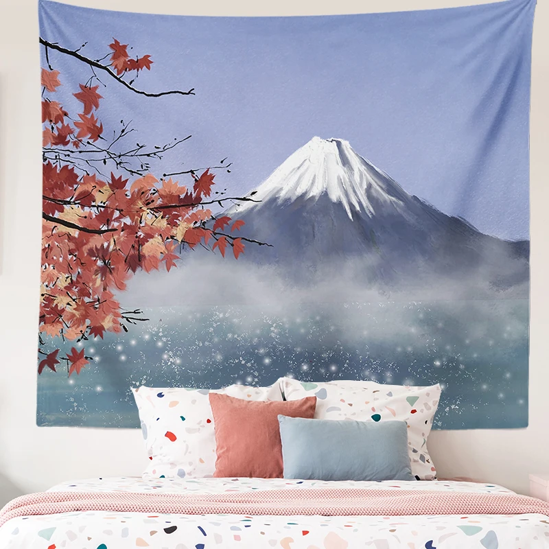 Modern Illustration Tapestry Living Room Decor Wall Hanging Flower Painting Wall Carpet Custom Home Cloth Fuji Mountain Tapestry
Modern Illustration Tapestry Living Room Decor Wall Hanging Flower Painting Wall Carpet Custom Home Cloth Fuji Mountain Tapestry