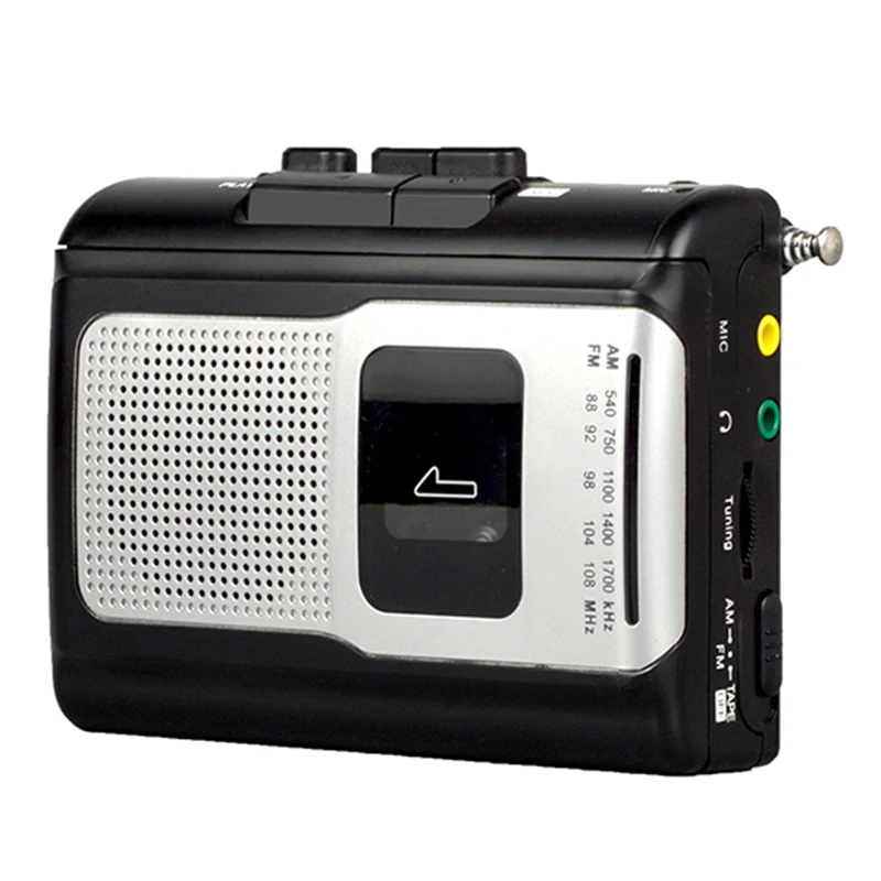 

Кассетный плеер Walkman, магнитофон, FM AM радио с Built-in динамиком, микрофон для пожилых людей, для обучения, студентов, детей