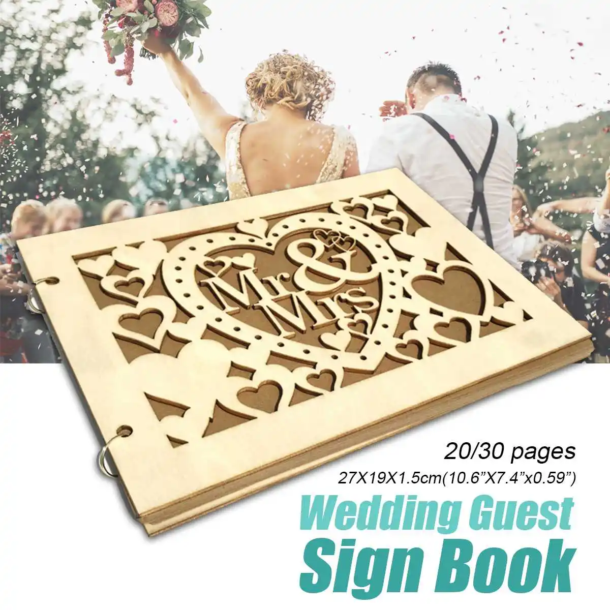 Wedding Guest book A4 Size With 30 Pages Personalized Signature Guestbook Photo Frame Wood DIY Photo book Signature Wedding Deco
Wedding Guest book A4 Size With 30 Pages Personalized Signature Guestbook Photo Frame Wood DIY Photo book Signature Wedding Deco
