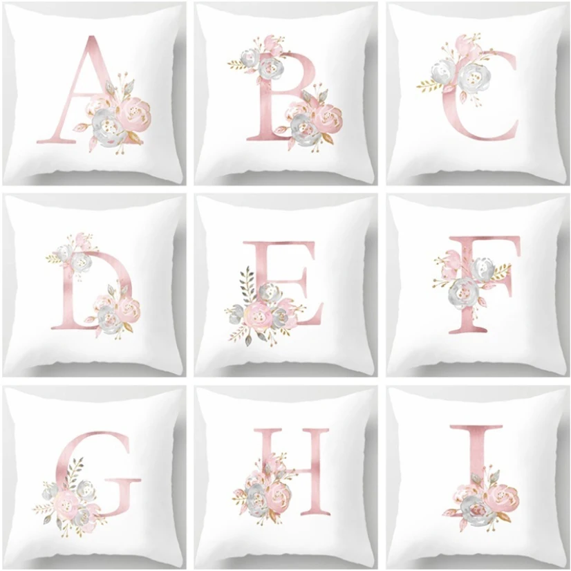 Pink Letter Flower Printed Sofa Cushion Pillows Peach Skin Hand Pillowcases Home Decoration Modern Covers Cushion 45X45 
Pink Letter Flower Printed Sofa Cushion Pillows Peach Skin Hand Pillowcases Home Decoration Modern Covers Cushion 45X45
