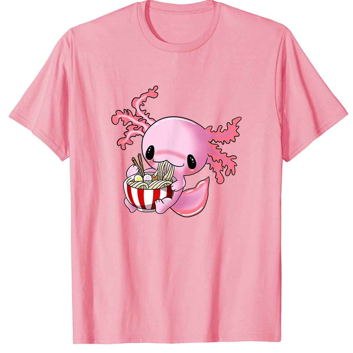 100% Cotton Kawaii Cute Axolotl Lover Snaxolotl Eating Ramen Anime Men's Oversized T-Shirt Women Harajuku Streetwear Novelty Tee
100% Cotton Kawaii Cute Axolotl Lover Snaxolotl Eating Ramen Anime Men's Oversized T-Shirt Women Harajuku Streetwear Novelty Tee